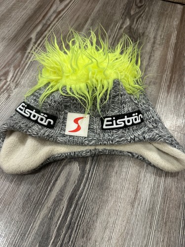 Eisbaer ski hat grey neon - eisbaer,