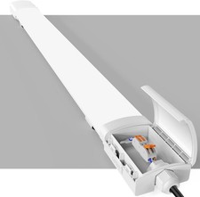 4FT LED Batten Light Linkable IP65 Waterproof Garage Workshop, Kitchen 36W 6500K