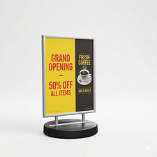 Heavy-Duty A0 Forecourt Sign |