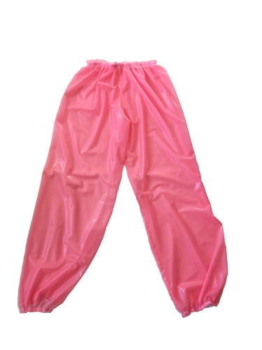 Latex trousers rubber joggers - latex,