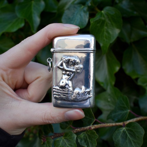 Vintage mermaid repousse - vintage,