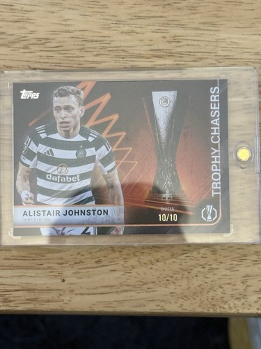 Topps alistair johnston trophy - johnston,