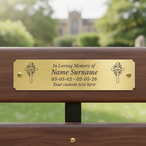 Memorial plaque grave marker - memorial,