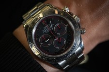 Rolex Men's Cosmograph Daytona 116509 Black Racing Dial White Gold