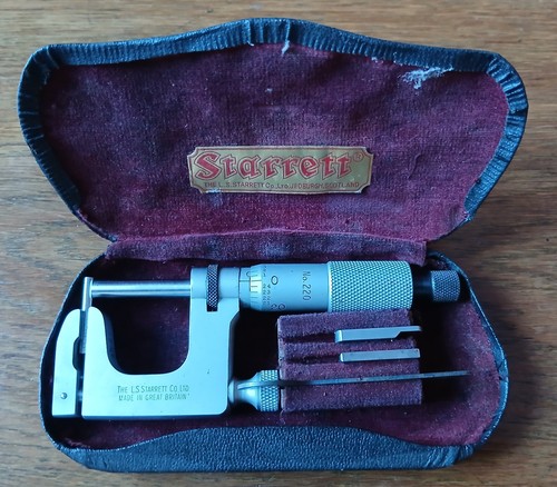 Vintage starrett 220 - vintage, no.220