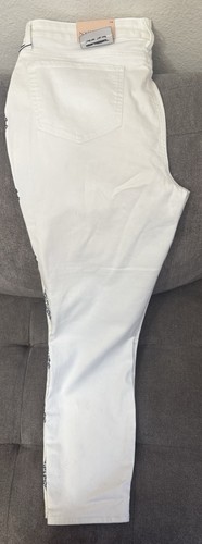 Nydj ami skinny - white, blue