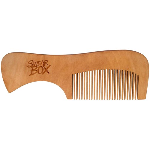 Swear box wooden comb - 'swear,