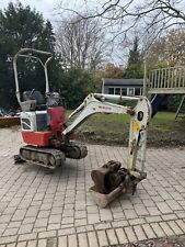 Takeuchi TB210r Micro Digger 2018 Low Hours, PRICE IS + VAT