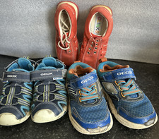 Geox Boys Girls  Trainers Shoes, Respira Sandal UK 8 EU26 Kids + CLINKS 25 UK
