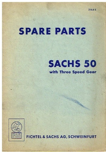 Sachs engine 3 - 50, 3-speed
