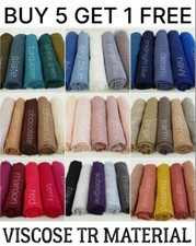 LARGE MAXI LADIES PLAIN HIJAB VISCOSE/RAYON SHAWL OVERSIZE SCARF SARONG WRAP TR