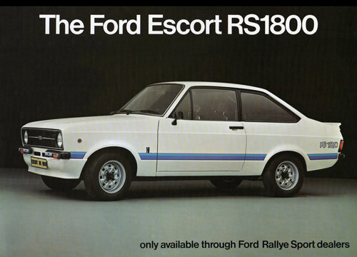 Ford escort rs1800 rallye - escort,
