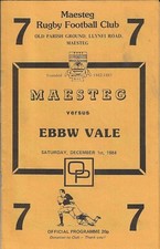 Maesteg v Ebbw Vale 1 Dec