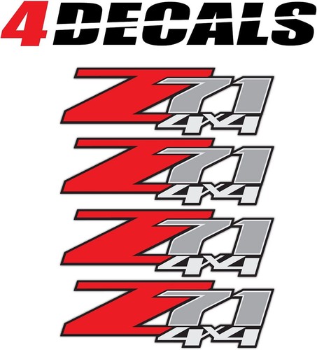 Z71 4x4 stickers fits - fits, chevy