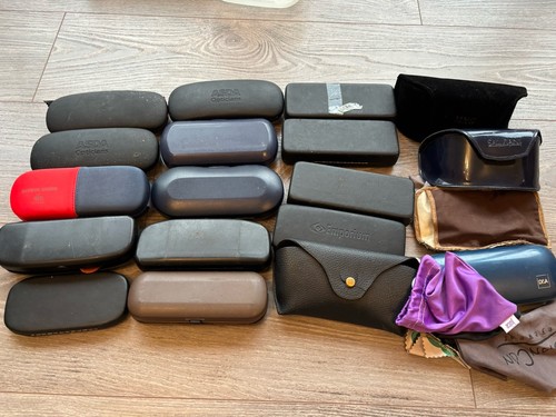 Various glasses cases - glasses,