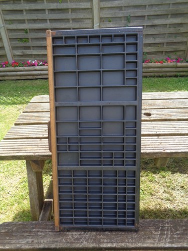 Vintage printers tray - printers,