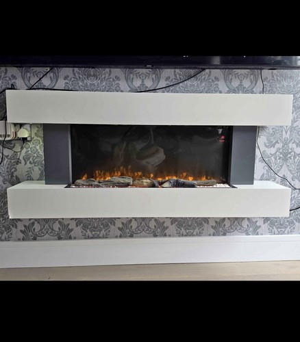 Electric fire wall - electric, wall-mounted