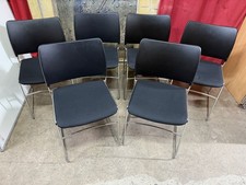 Set of 6 Black Conference