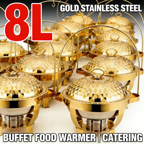 Gold stainless steel - 8l,