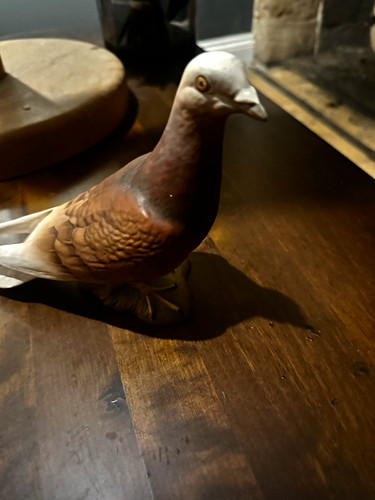 Beswick matt ceramic pigeon - beswick,