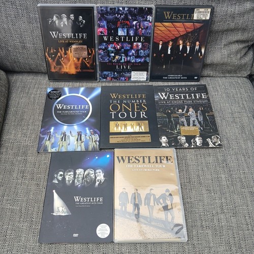 Westlife dvd bundle - westlife,