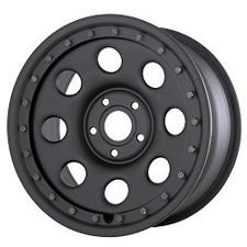 7X16" RAVAGE+ MATT BLACK ALLOY