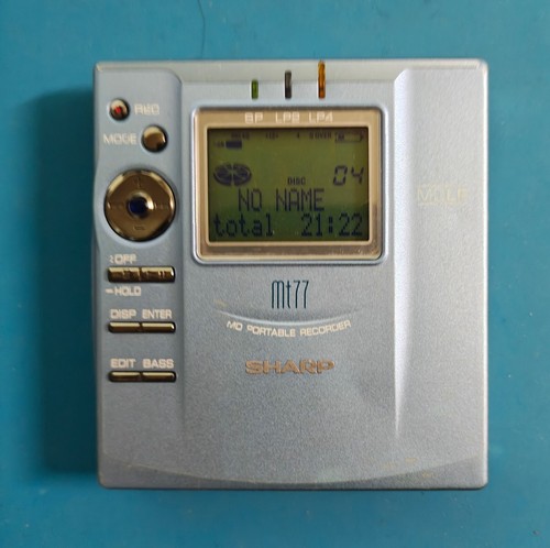 Sharp mt77 minidisc - sharp, md-mt77