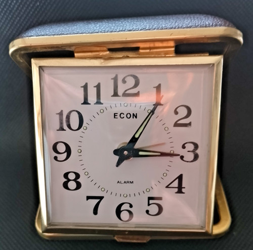 Vintage econ alarm folding - econ,