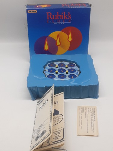 Vintage rubik clock puzzle - clock, |