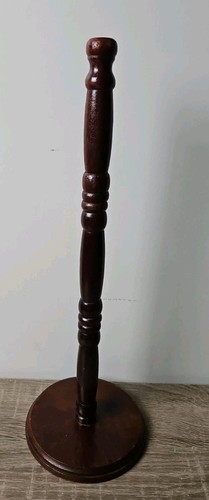 Antique natural turned wood - turned,
