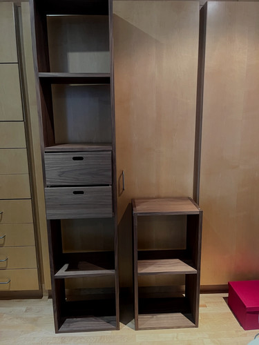 Shelving units slightly used - slightly,