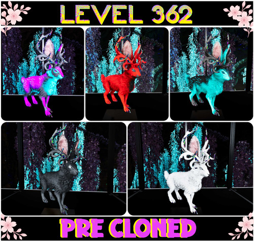 Lvl 362 burrowbuck doe - lvl, burrowbuck/doe