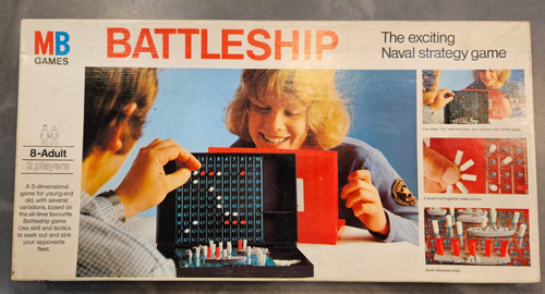Vintage battleship mb games - mb,