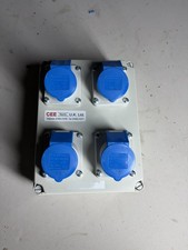 16A Commando Socket 4 Gang
