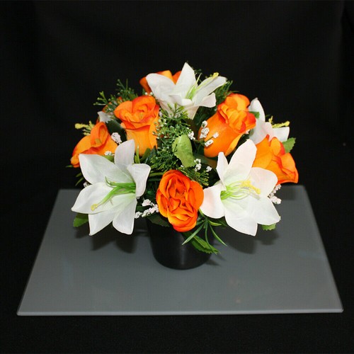 Grave artificial silk flower - artificial/silk,