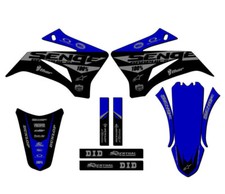 2008-2025 TTR 125 BINARY Blue Senge Graphics Kit Compatible with Yamaha