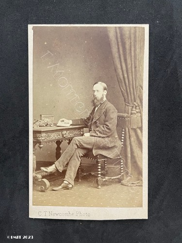 Cdv dapper man unusual curios - man,