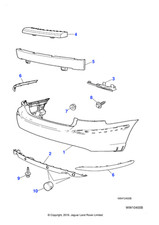 Jaguar Genuine Moulding Trim