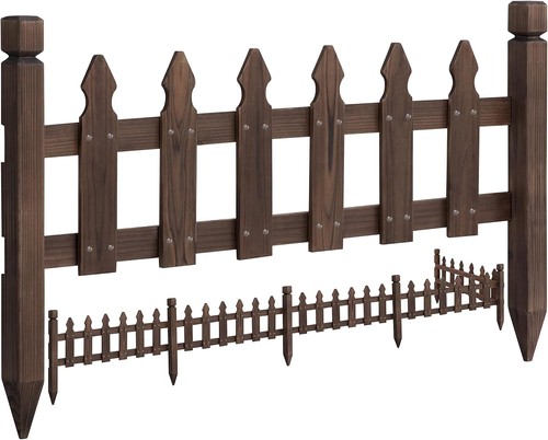 Topeakmart wooden picket - topeakmart,