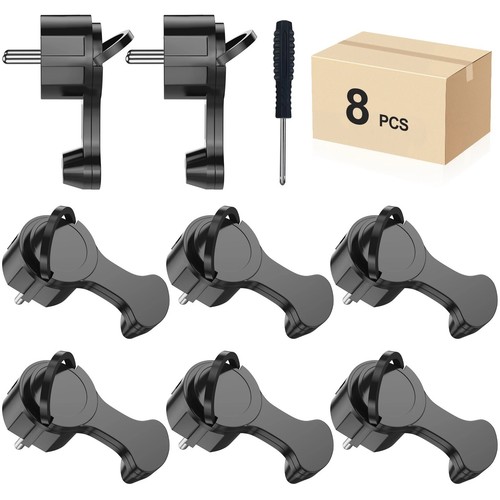 8pcs schuko plug - 8pcs, 250v