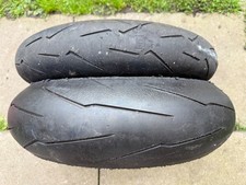 pair of motorcycle tyres PIRELLI Diablo Supercorsa 160/60/17 & 120/70/17