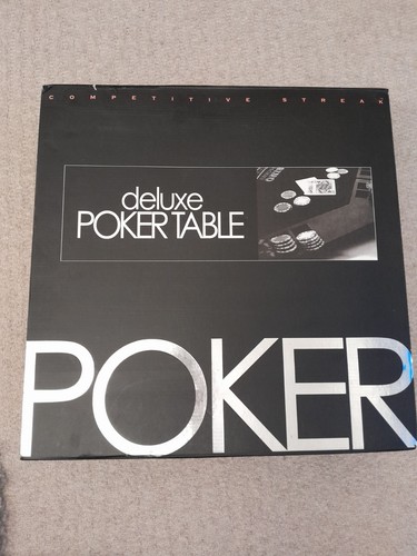 Portable folding poker table - folding,