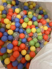 1000 Ball Pit / Ball Pool Balls, multicoloured, commercial grade (fast delivery)