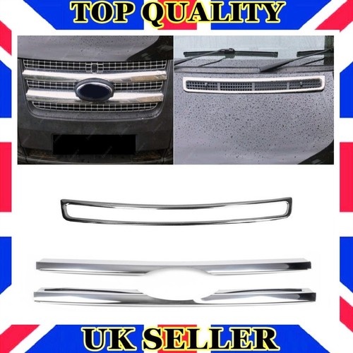 Chrome front grill pcs - chrome,
