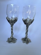 Vintage Seagull Pewter Rose