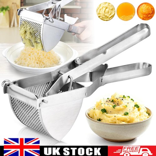 Large stainless steel potato - large,