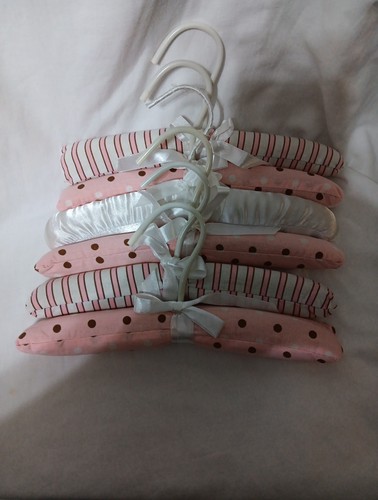 Baby girl padded hangers - 5,