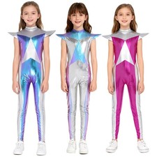 Kids Girls Alien Costume