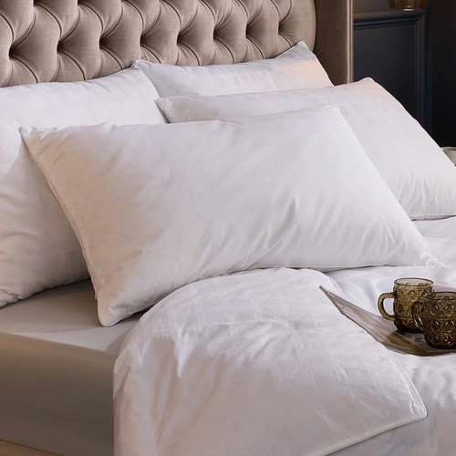 Goose down pillow soft - down, support