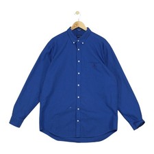 Gant Beefy Oxford Shirt Mens Size 2XL Blue Regular Fit Button-Down Cotton